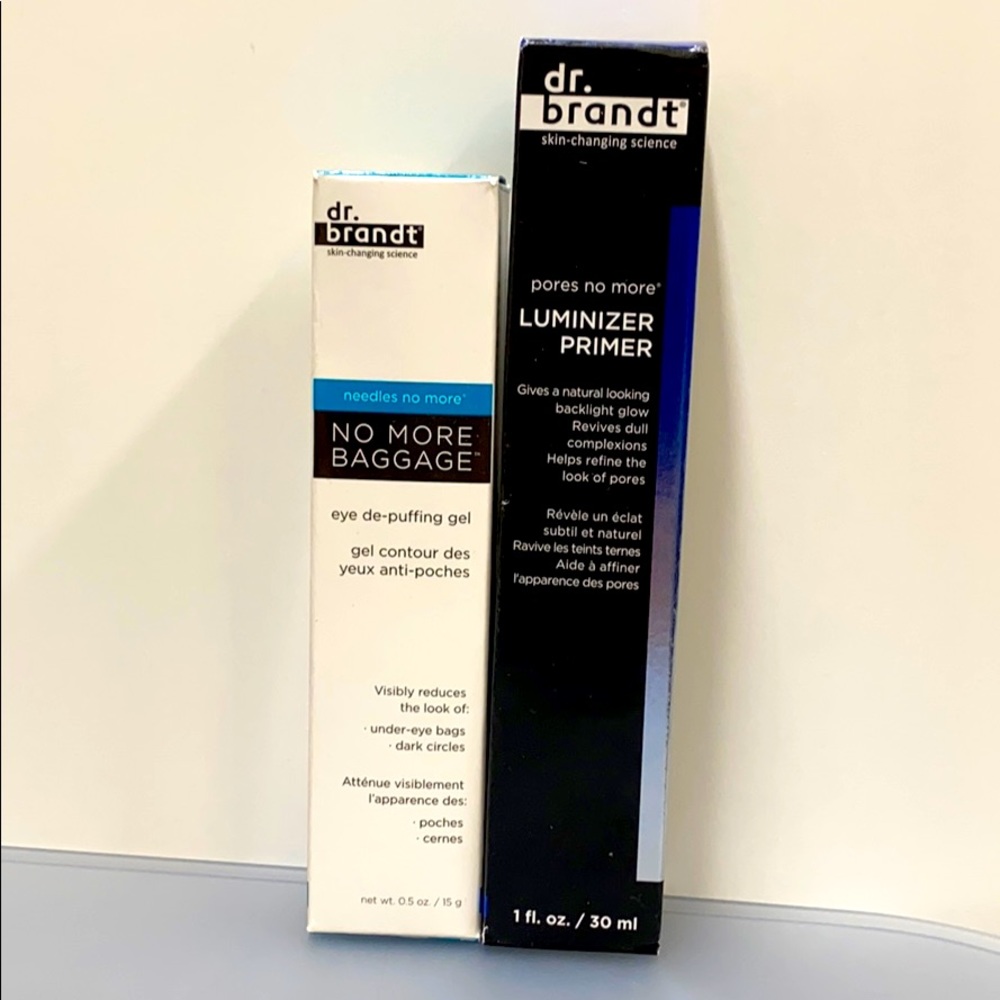 Dr Brandt eye de puff gel and luminizer primer